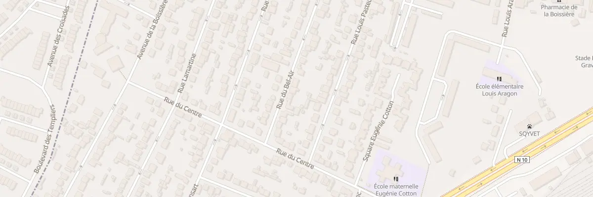 Plan du 29 Rue du Bel Air à Trappes