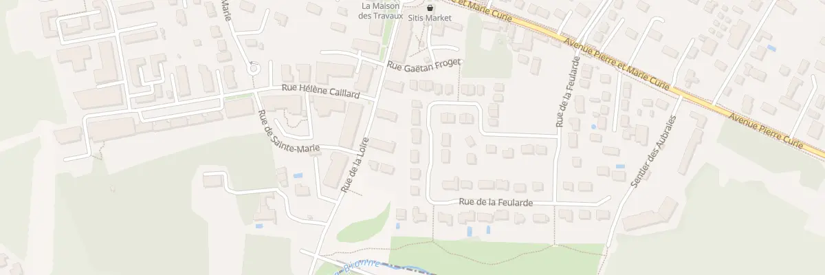 Plan du 45 Rue de la Feularde à Saint-Jean-de-Braye