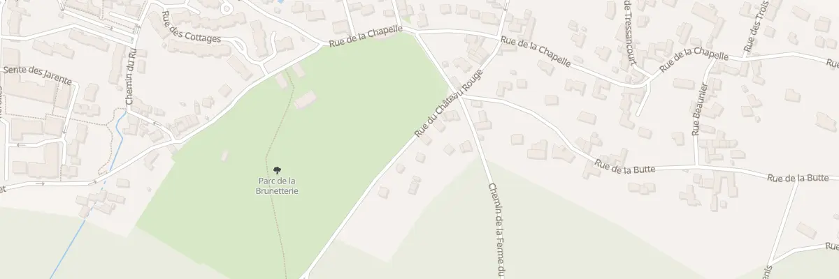 Plan du 5087 Rue du Château Rouge à Orgeval