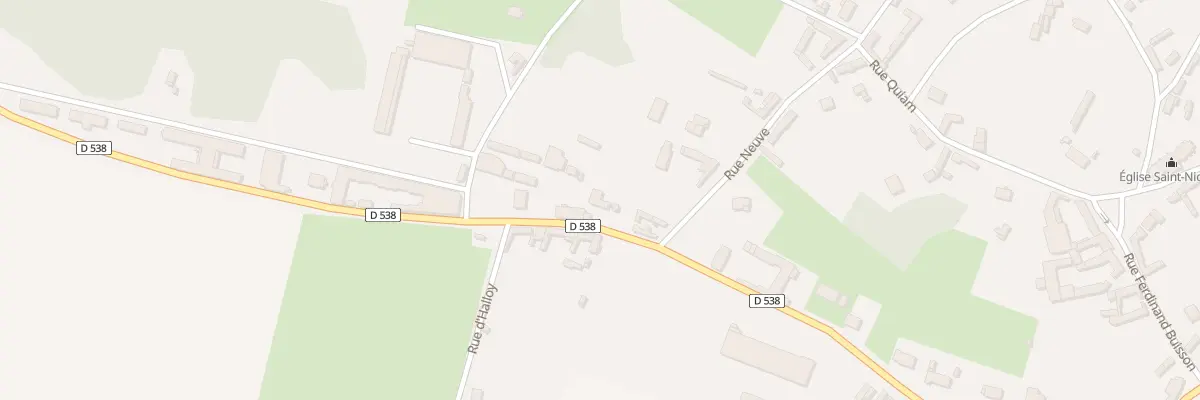 Plan du 3 Rue Gabriel Prévôst à Cempuis