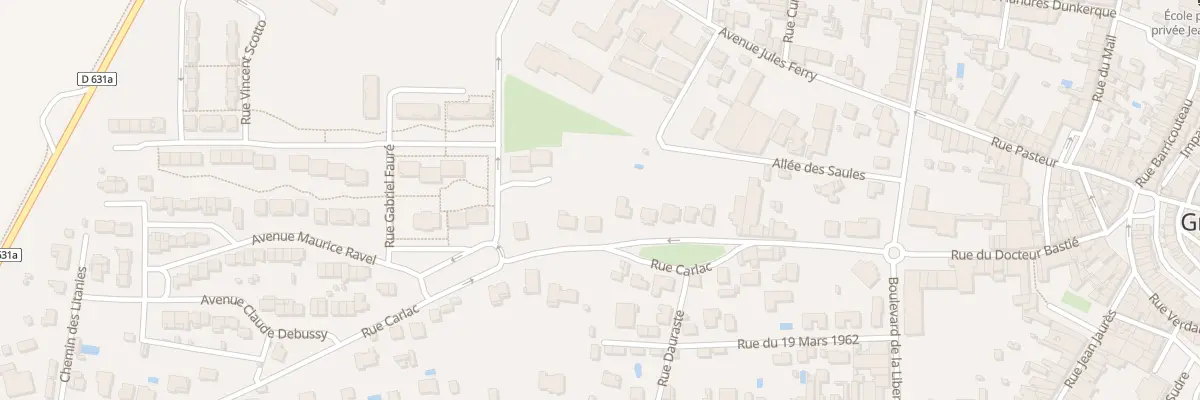 Plan du 22 Rue Carlac à Graulhet