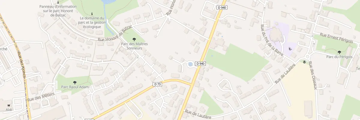 Plan du 230 Rue Nationale à La Châtre