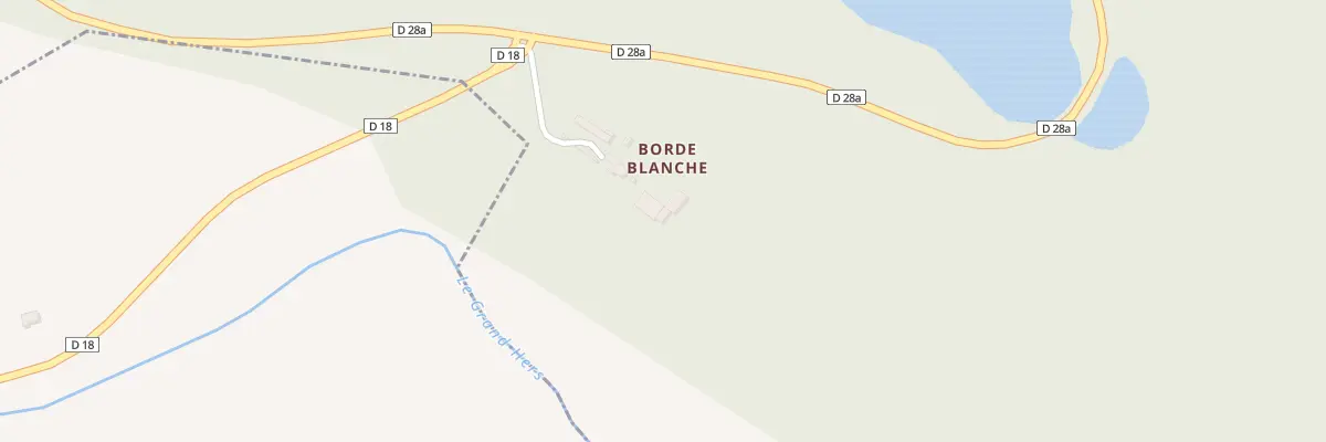 Plan du 35 Borde Blanche à Montbel