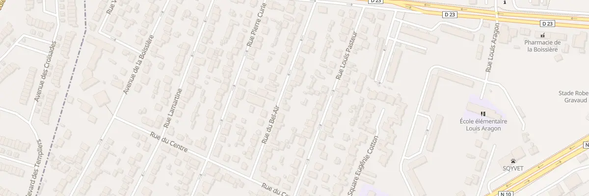 Plan du 19 Rue du Bel Air à Trappes