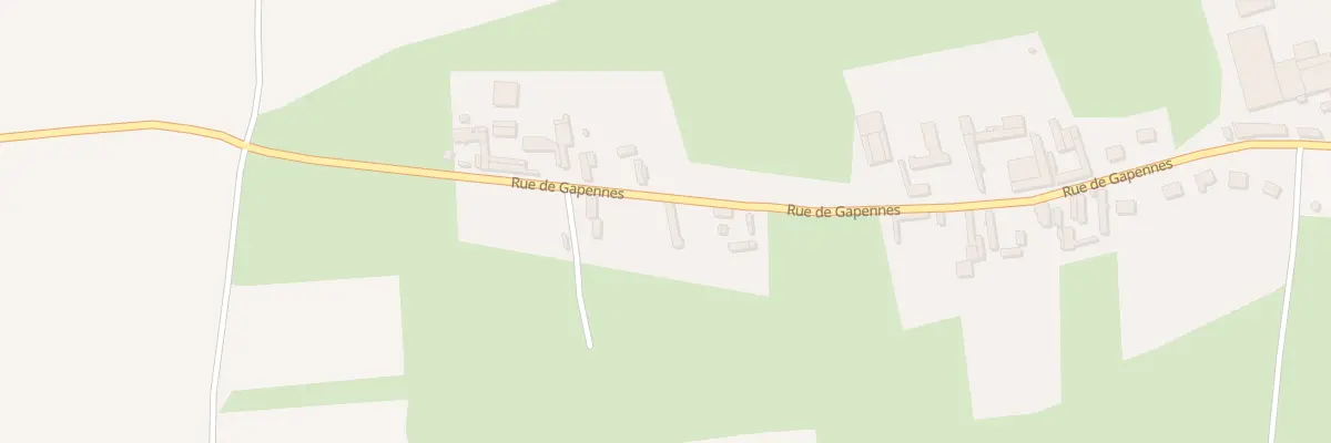 Plan du 15 Rue de Gapennes à Yvrencheux