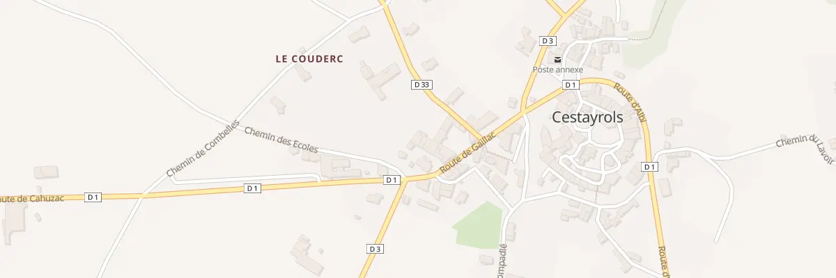Plan du 12 Rte de Gaillac à Cestayrols