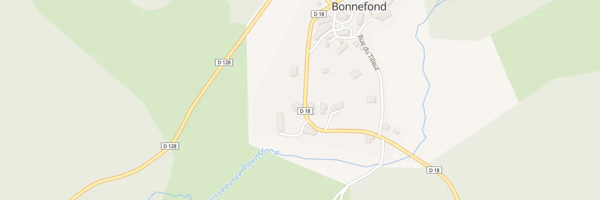 Plan du 6 Rue des Menhirs à Bonnefond