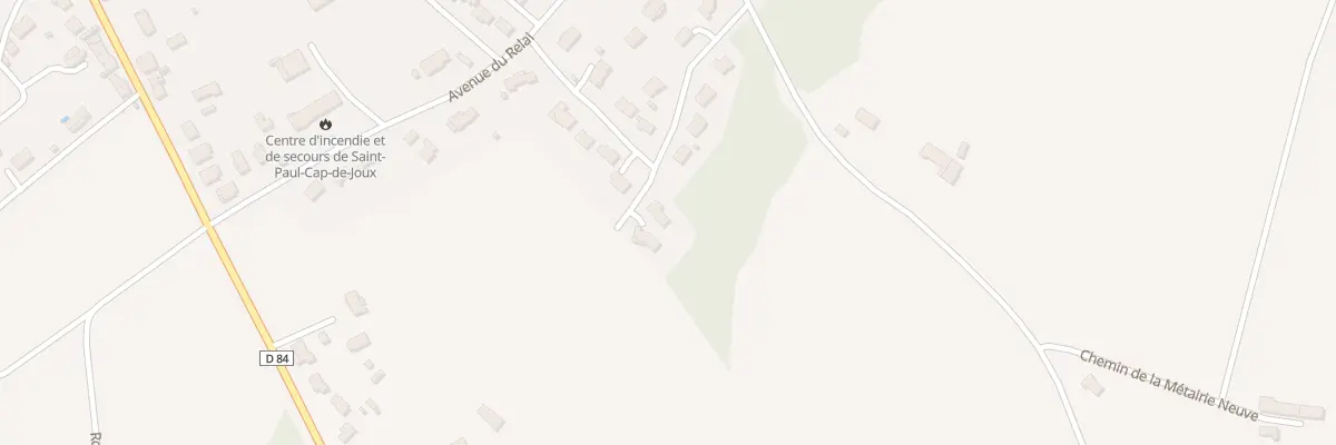 Plan du 5 Rue de l’Orée du Bois à Saint-Paul-Cap-de-Joux