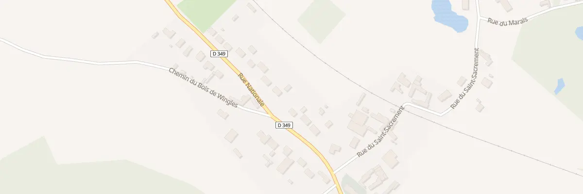 Plan du 1626 Rte Nationale à Bouin-Plumoison