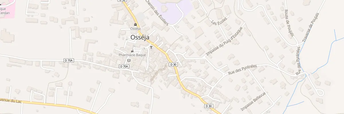Plan du 77 Osseja Ouest à Osséja