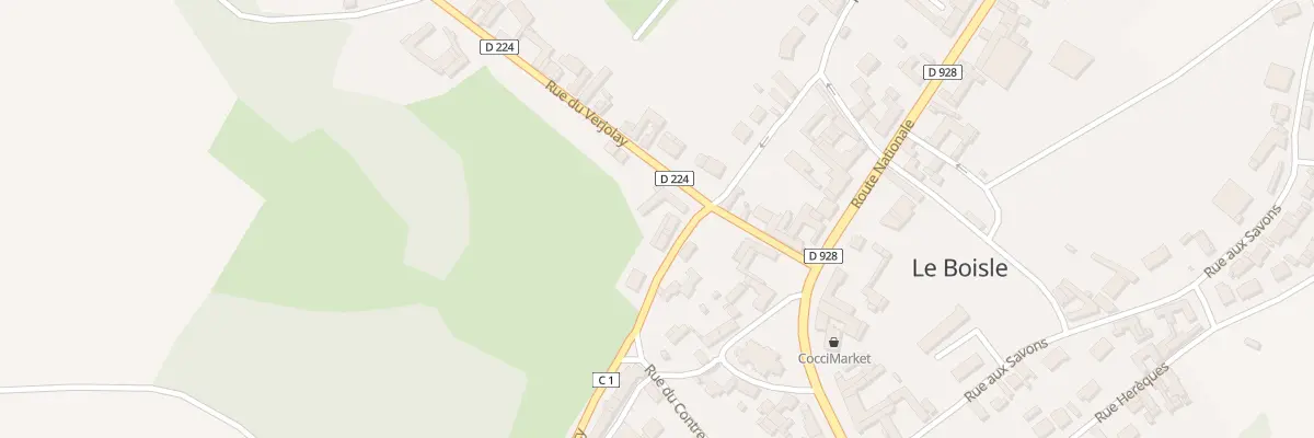 Plan du 2 Che de Crécy au Boisle