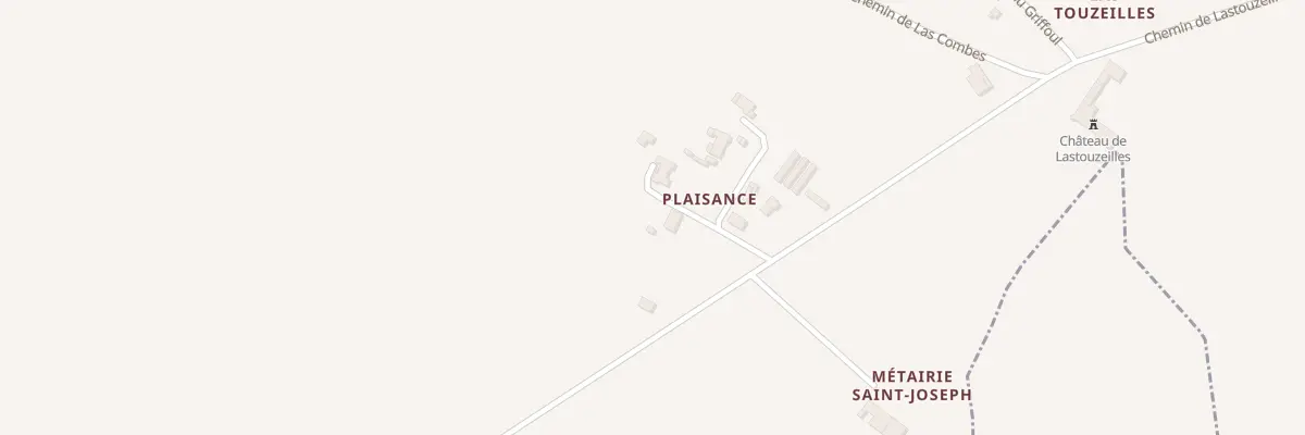 Plan du 3 Ham de Plaisance à Palleville
