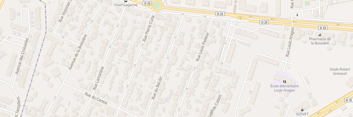 Plan du 13B Rue du Bel Air à Trappes