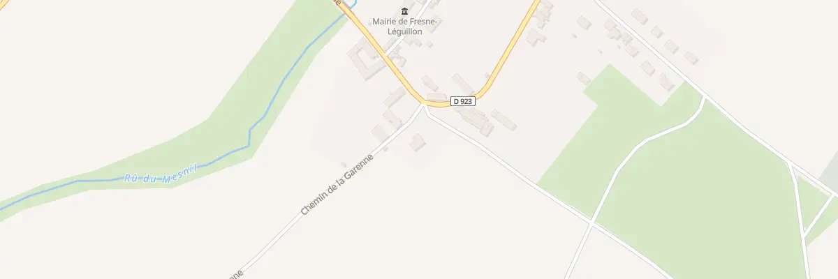 Plan du 1 Che de la Garenne à Fresne-Léguillon