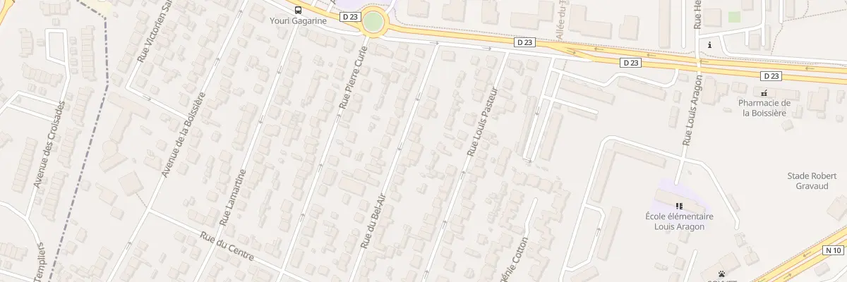 Plan du 13 Rue du Bel Air à Trappes