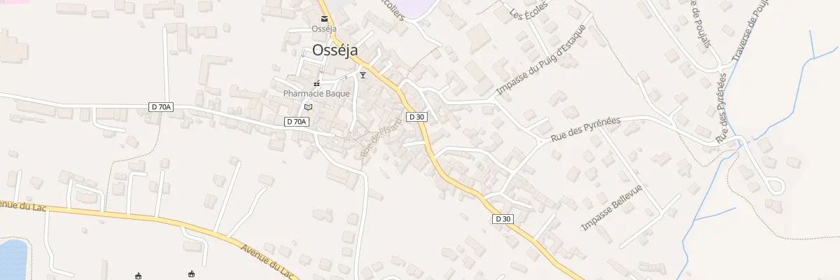 Plan du 18 Rue du Progrès à Osséja