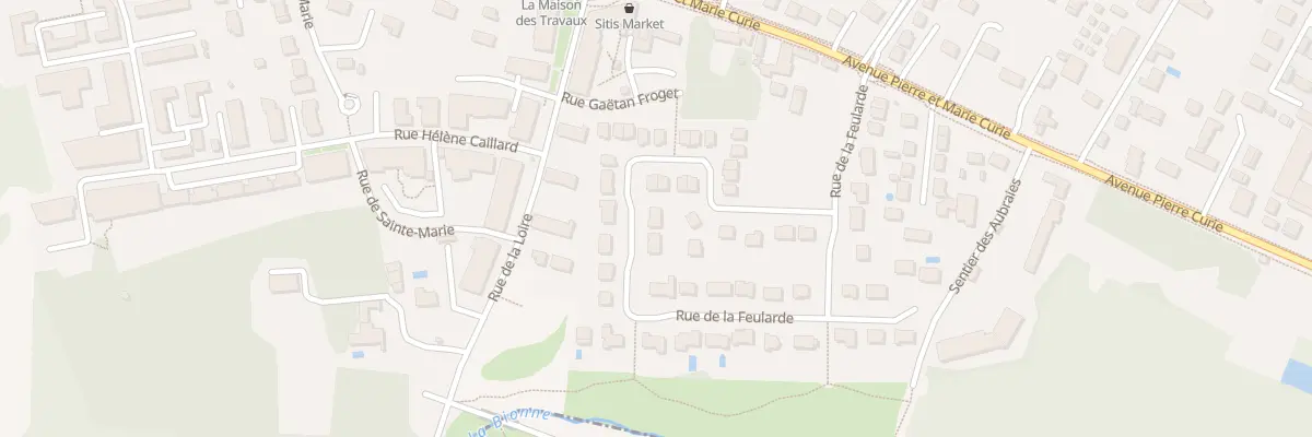 Plan du 34 Rue de la Feularde à Saint-Jean-de-Braye