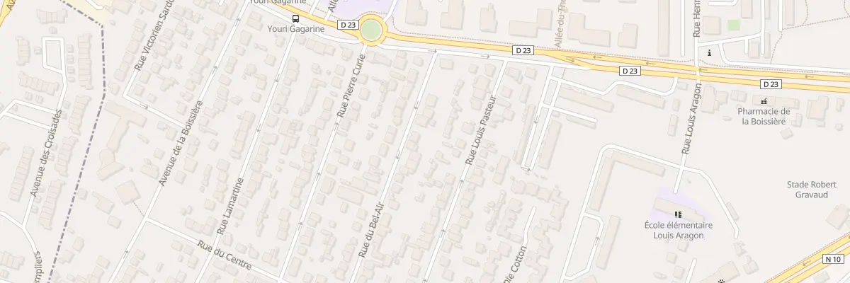 Plan du 11 Rue du Bel Air à Trappes