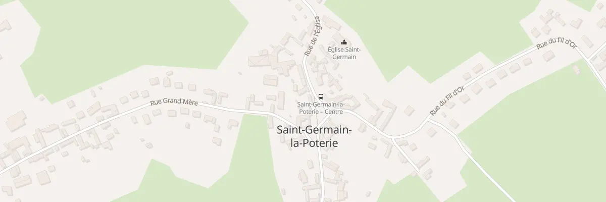 Plan du 1 Rue de l’Eglise à Saint-Germain-la-Poterie