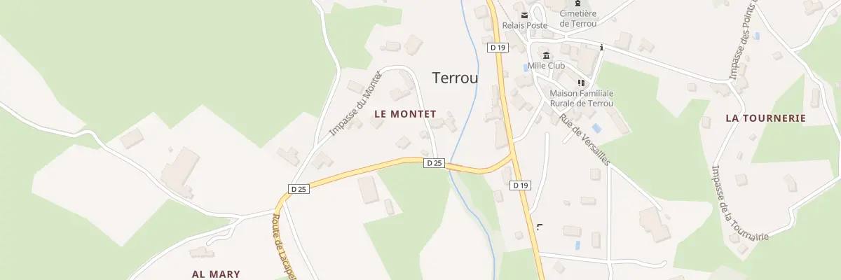 Plan du 5111 Vc du Montet à Terrou