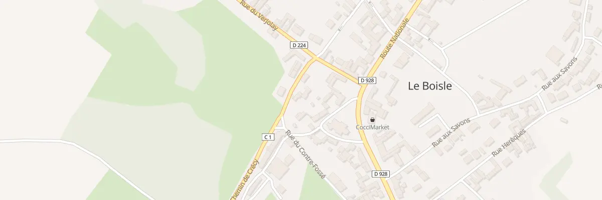 Plan du 3 Che de Crécy au Boisle