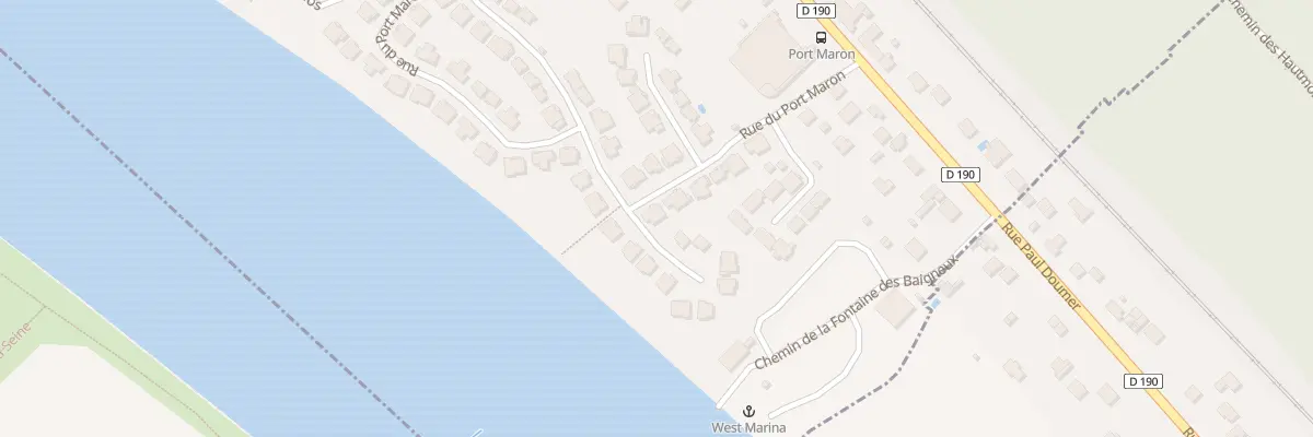 Plan du 14 Rue du Port Maron à Vaux-sur-Seine