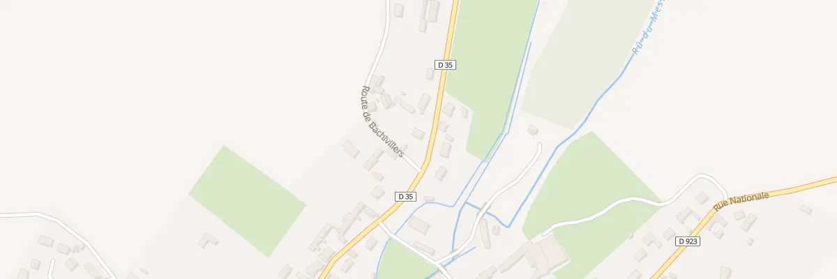 Plan du 2B Rue de Bachivillers à Fresne-Léguillon
