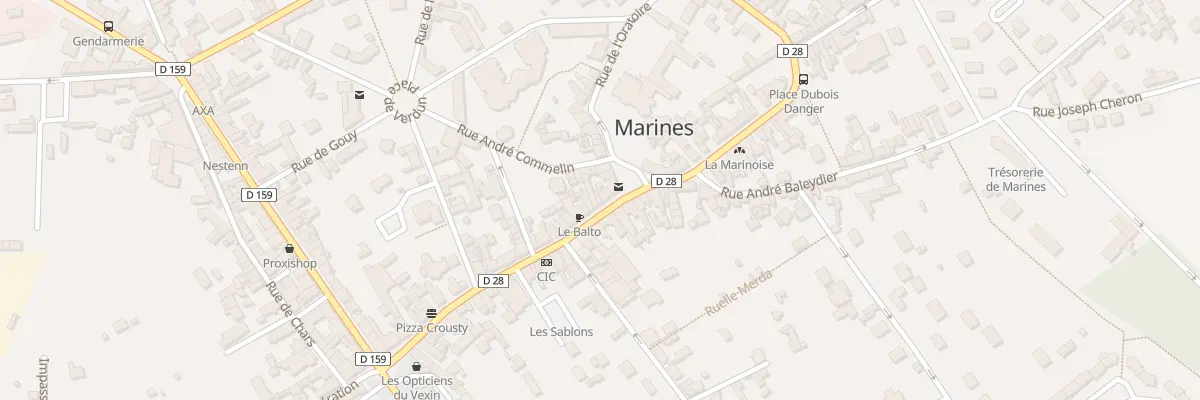 Plan du 51 Rue Jean Jaurés à Marines