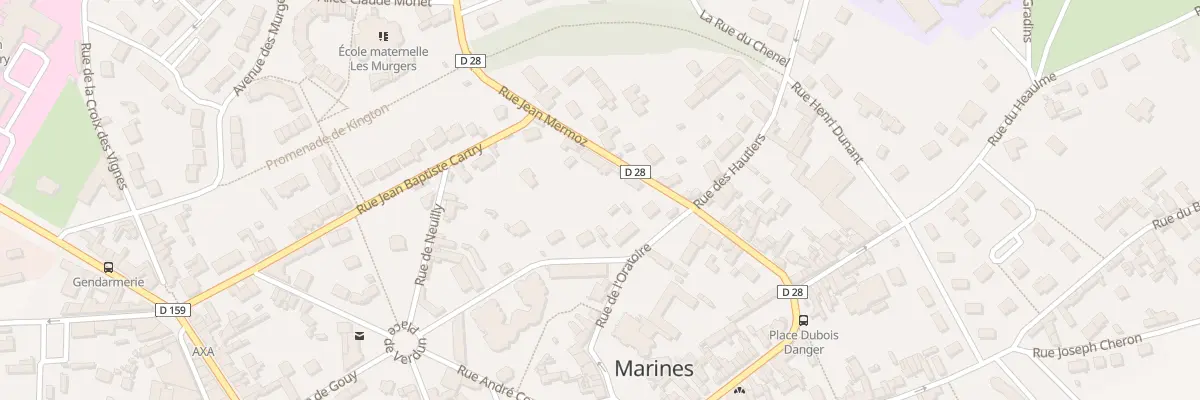 Plan du 5 Rue Jean Mermoz à Marines