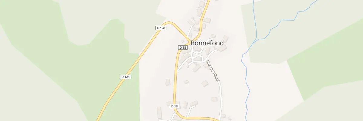 Plan du 5008 Le Bourg à Bonnefond
