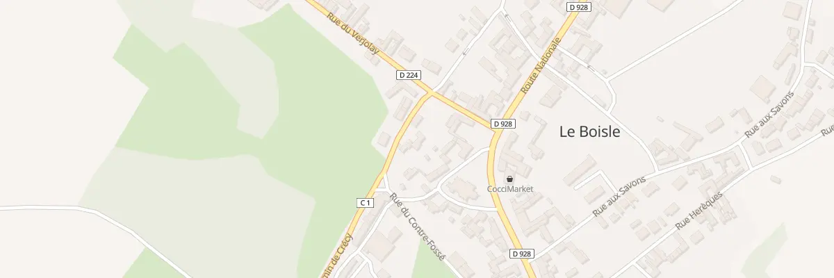 Plan du 1 Che de Crécy au Boisle