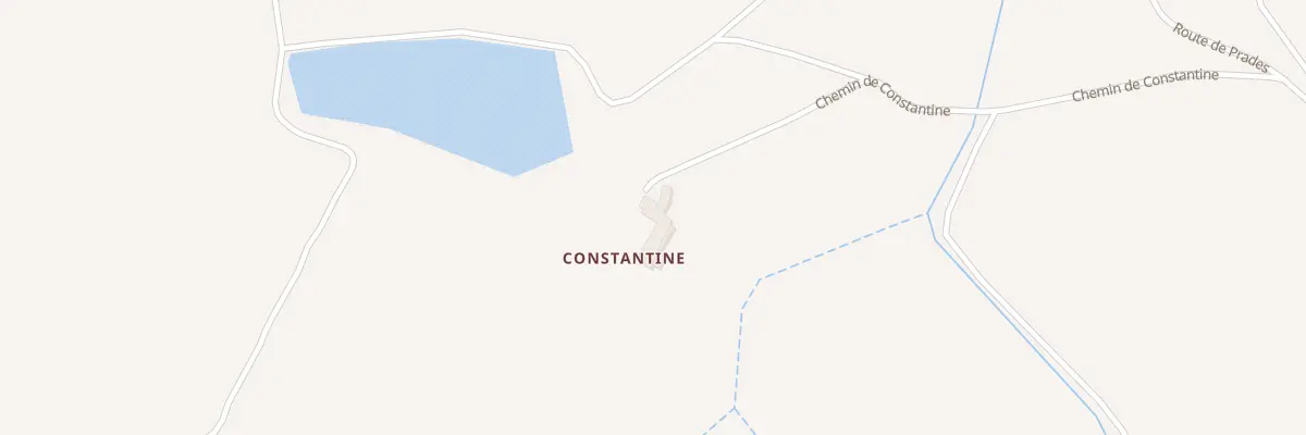 Plan du 525 Che de Constantine à Puylaurens