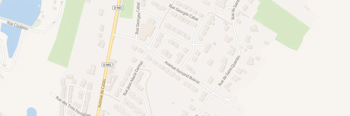 Plan du 19 Rue Georges Cabal à Ardres