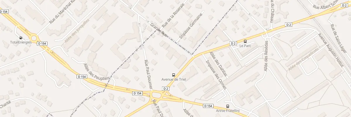 Plan du 11 Grande Rue de Verneuil à Vernouillet