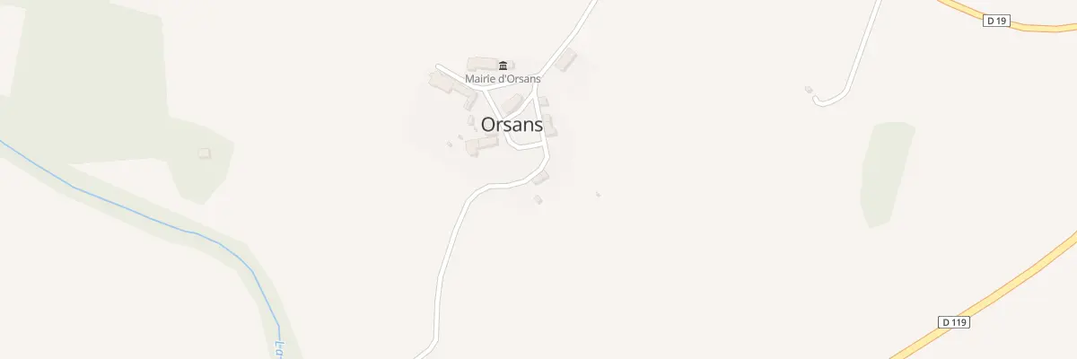 Plan du 8 Le Village à Orsans