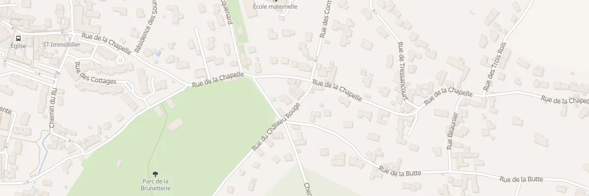 Plan du 4 Rue du Château Rouge à Orgeval