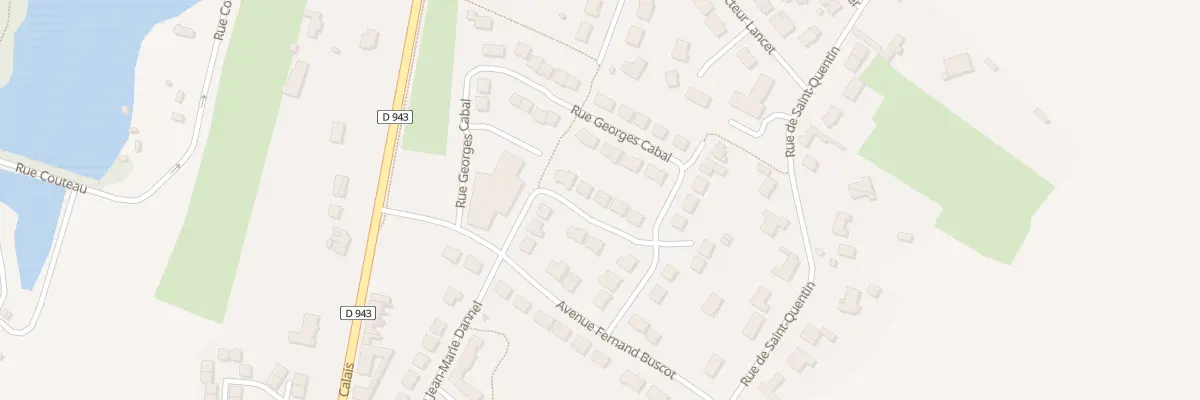 Plan du 95 Rue Roland Saison à Ardres