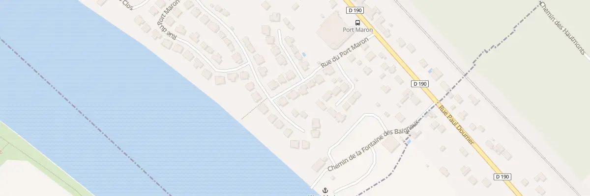 Plan du 12 Rue du Port Maron à Vaux-sur-Seine