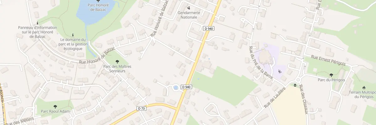 Plan du 228 Rue Nationale à La Châtre