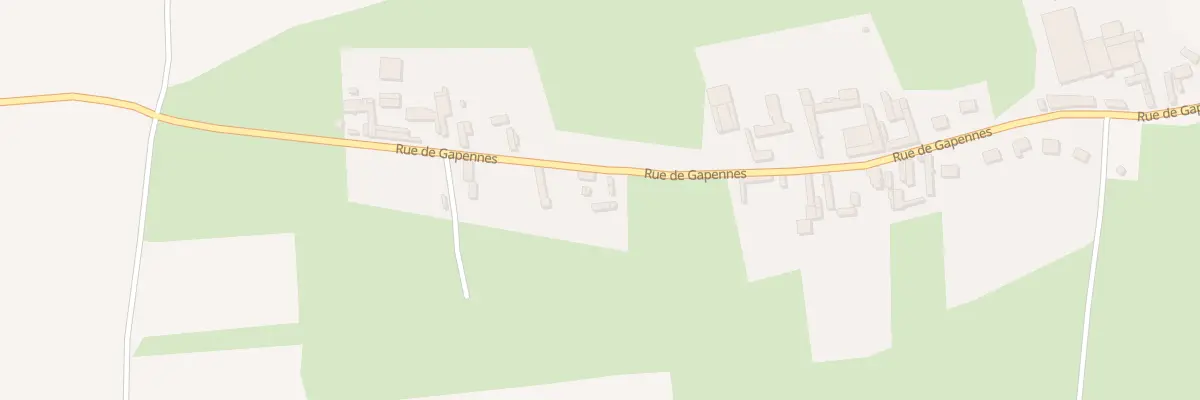 Plan du 13 Rue de Gapennes à Yvrencheux