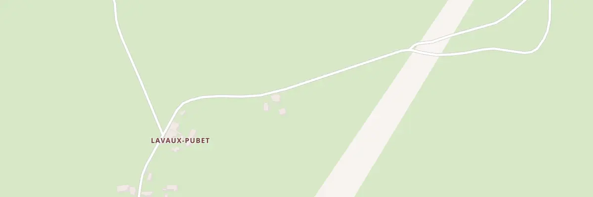 Plan du 1 Lavaux Pubet à Pouligny-Notre-Dame