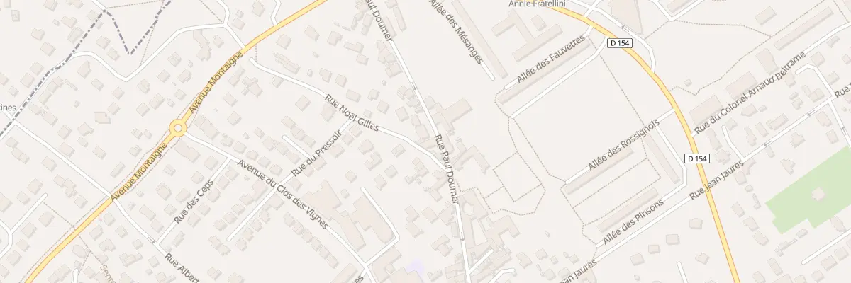 Plan du 2 Rue Noël Gilles à Vernouillet