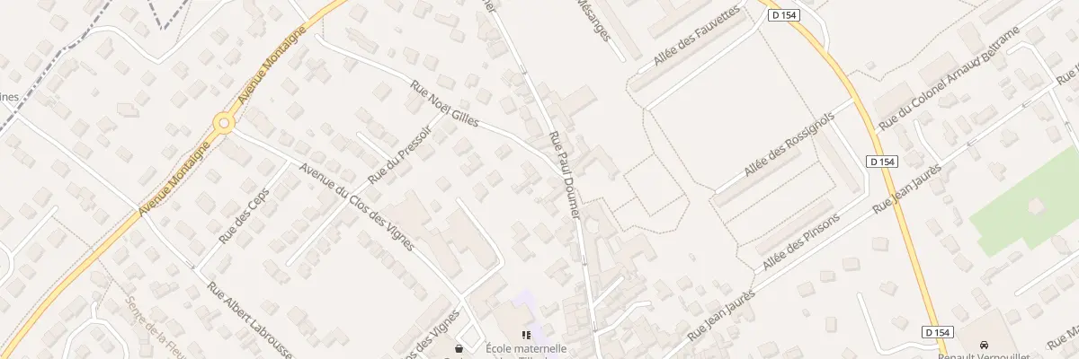 Plan du 3 Rue Noël Gilles à Vernouillet
