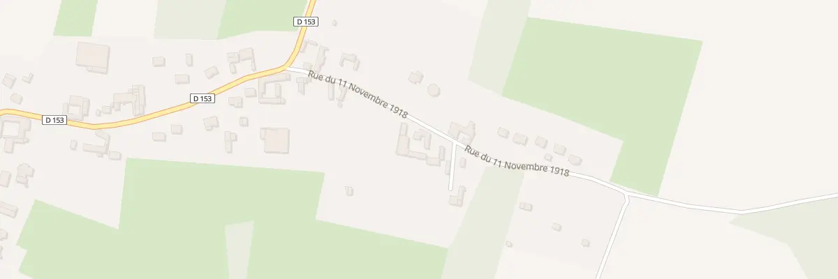 Plan du 18 Rue du Onze Novembre à Bussus-lès-Yaucourt