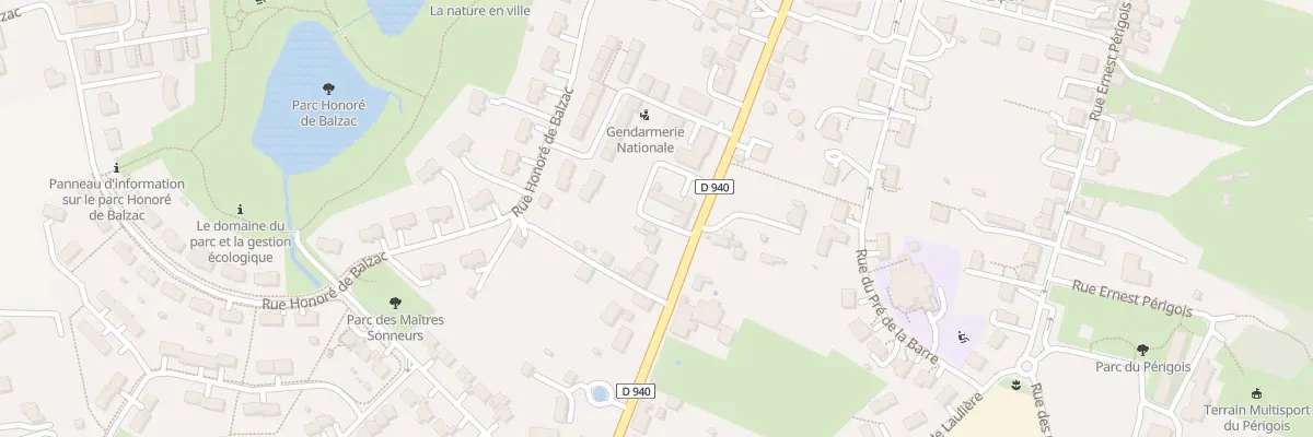 Plan du 220 Rue Nationale à La Châtre