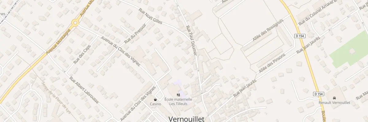 Plan du 29 Rue Paul Doumer à Vernouillet