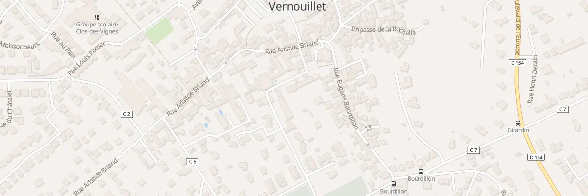 Plan du 7 Rue du Clos Thonesse à Vernouillet