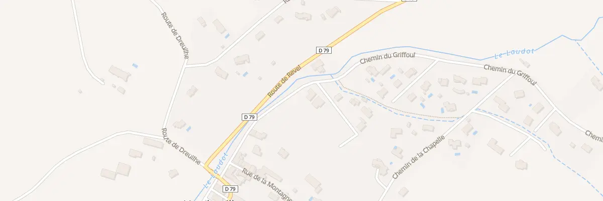 Plan du 10 Rue des jardins du château à Vaudreuille
