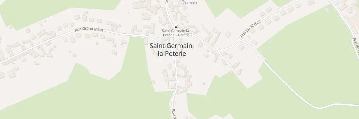 Plan du 3 Rue du Mailly à Saint-Germain-la-Poterie