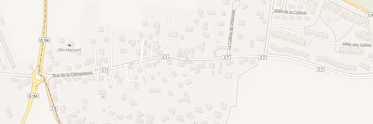 Plan du 613 Rue de la Clémenterie à Villennes-sur-Seine
